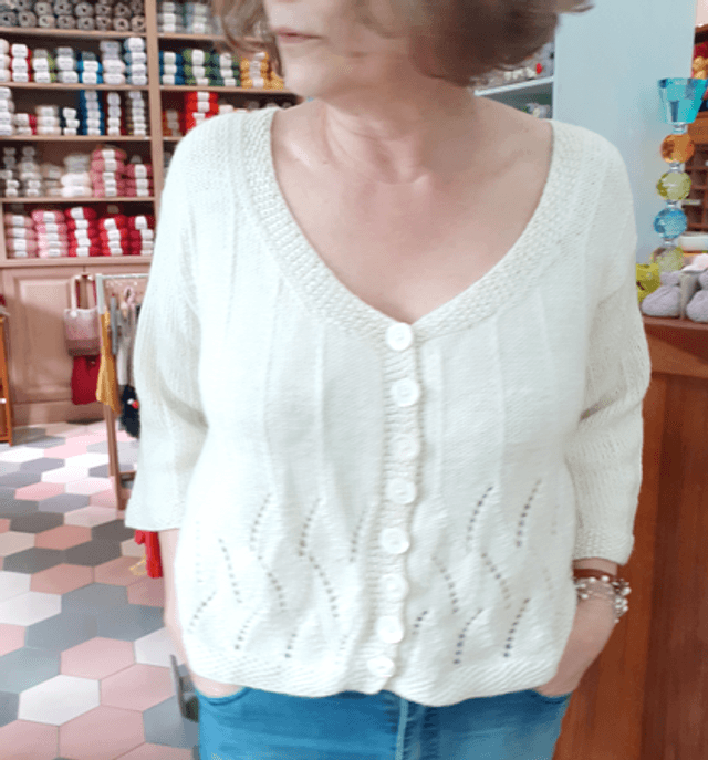Cardigan Vent d'Ouest - sur commande