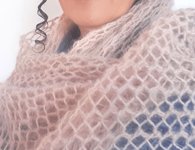Echarpe Florine angora