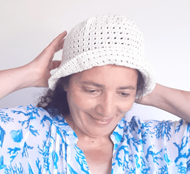 Chapeau crochet Kiara