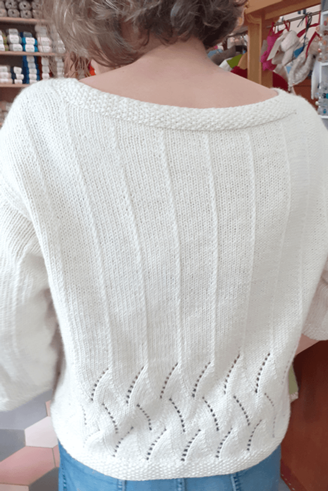 Cardigan Vent d'Ouest - sur commande