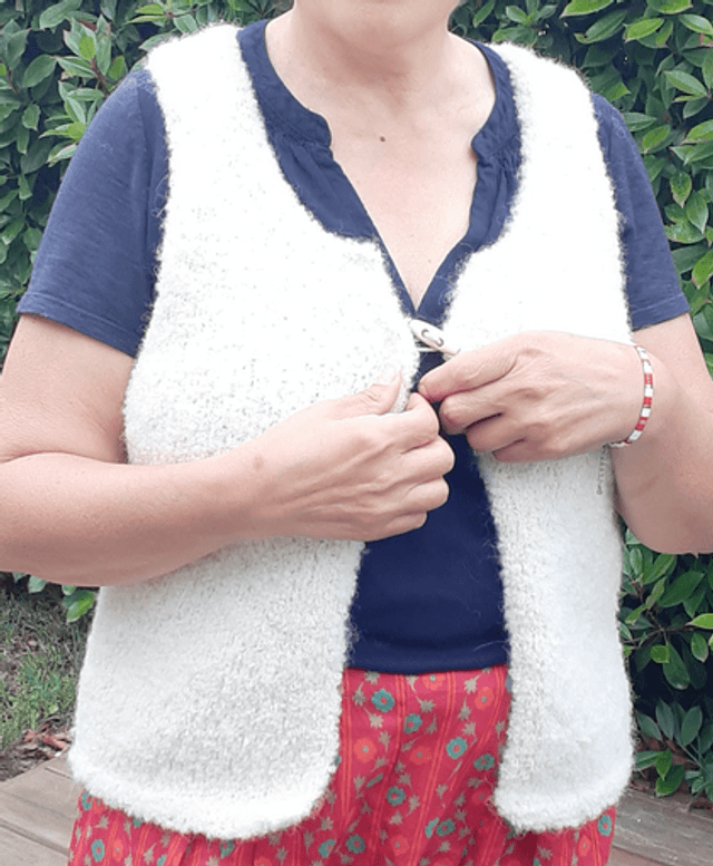 Gilet Pastourelle - Sur commande